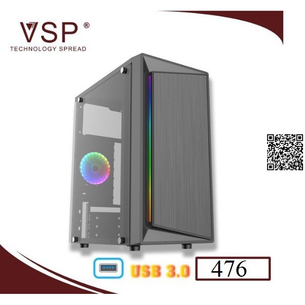 Case Vỏ Máy Tính bán trong suốt 476