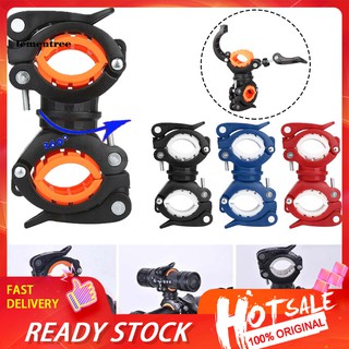 Giá kẹp đèn pin xoay 360 độ cho xe đạp
