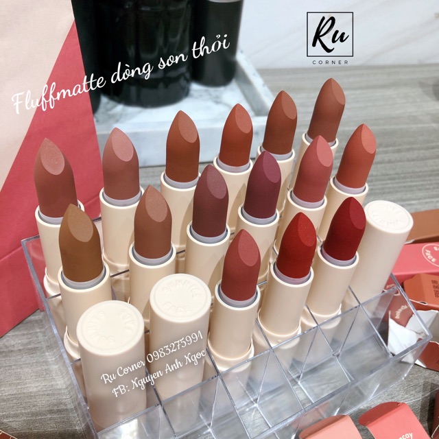 Son thỏi dòng Fluffmatte Sunnies Face | BigBuy360 - bigbuy360.vn