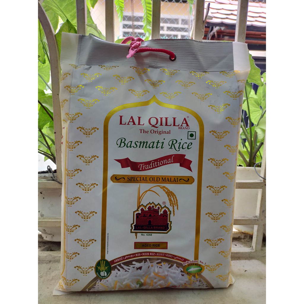 Gạo Basmati India LaQuiLa 5kg Ấn Độ ngăn ngừa tiểu đường