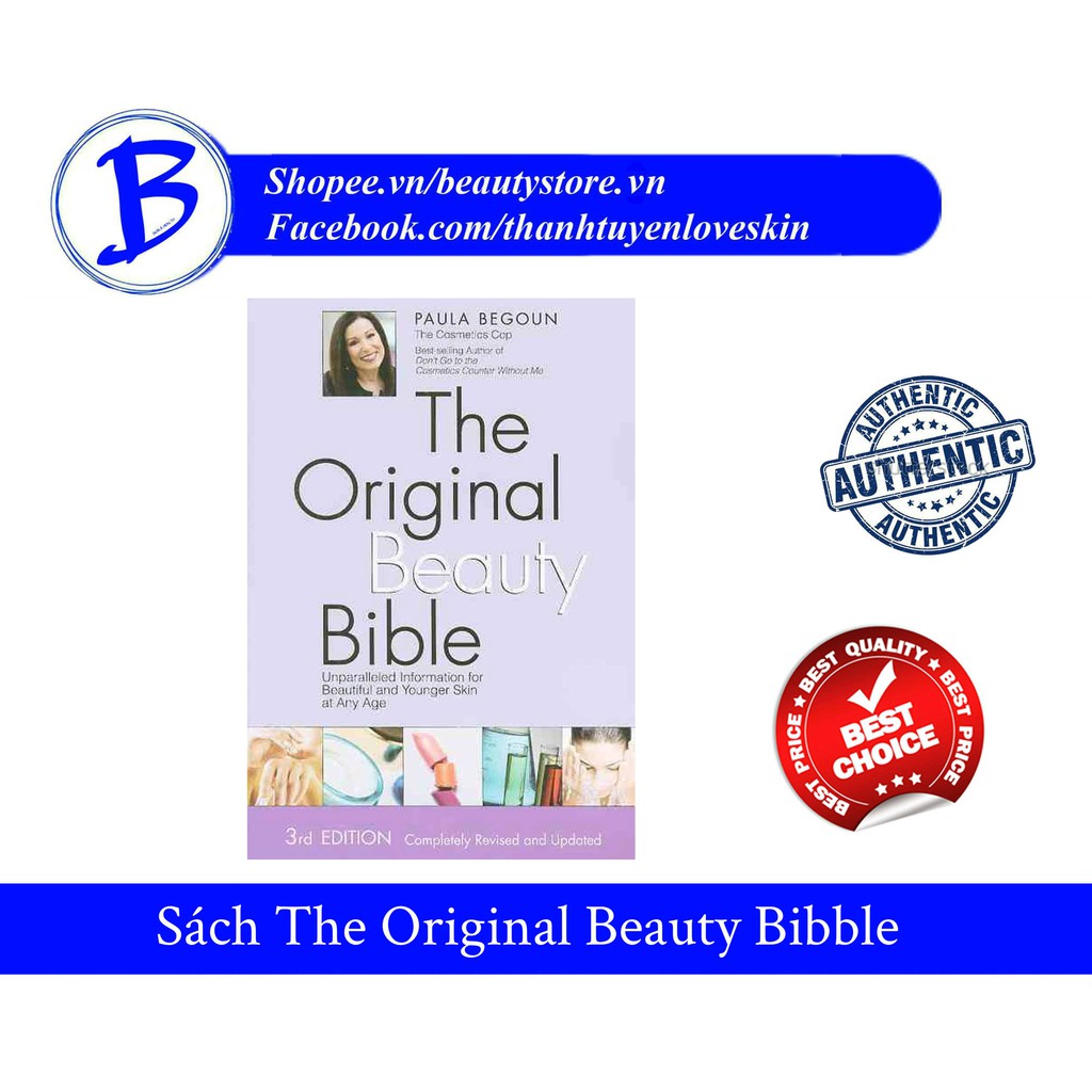 Sách The Original Beauty Bible - Thánh Kinh Làm Đẹp