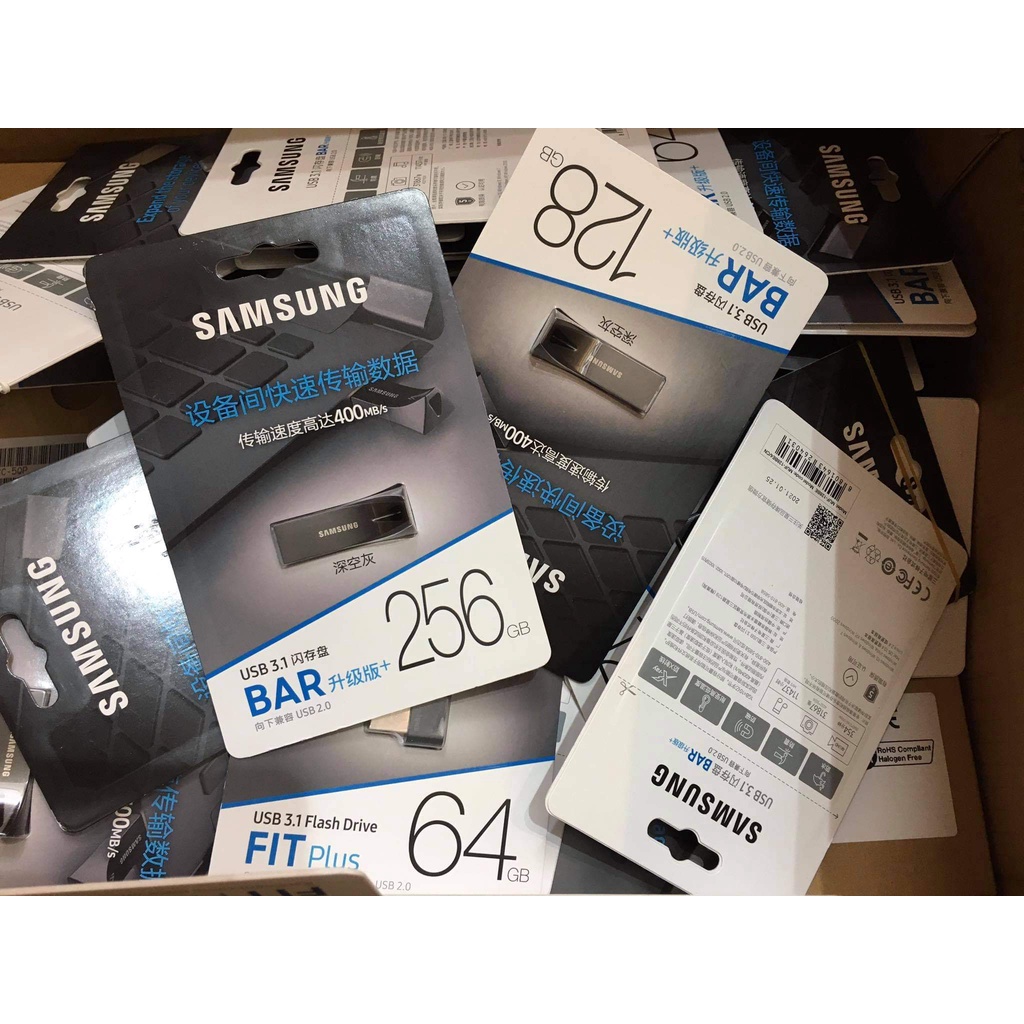 USB 3.1 Samsung Bar Plus 64Gb/ 128Gb/ 256Gb - chống nước | BigBuy360 - bigbuy360.vn