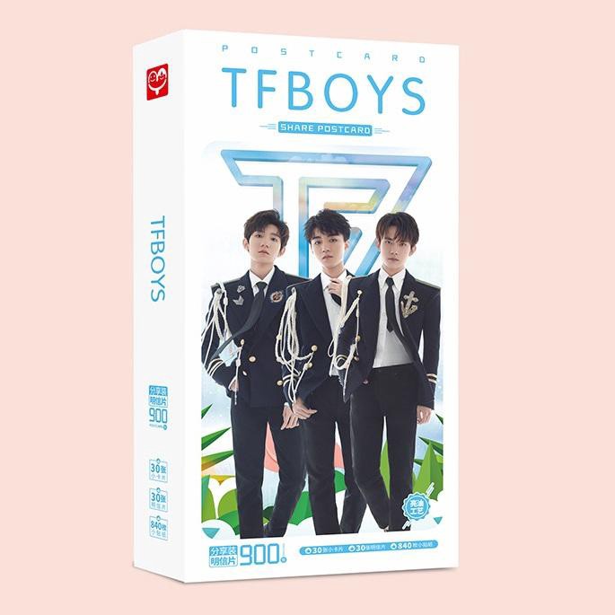 Hộp ảnh postcard TFBOYS mẫu mới 1660 ảnh