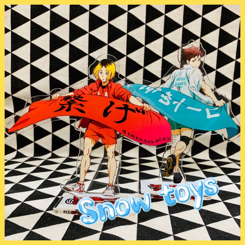 Mô Hình Standee acrylic anime hình Haikyuu - mô hình nhân vật haikyu Hinata Shoyo Sugawara Koshi Tobio