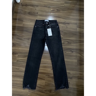 Grey Straight Jeans