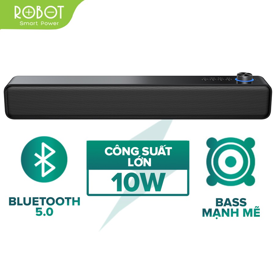 Loa Bluetooth Để Bàn ROBOT RB480 Công Suất 10W Pin 1200mAh - BẢO HÀNH 12 THÁNG