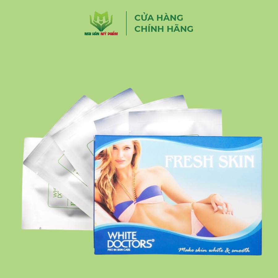 Kem tẩy tế bào chết toàn thân White Doctors Fresh Skin dưỡng trắng da tự nhiên 125g