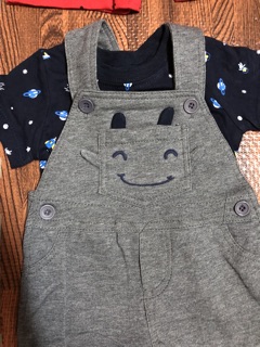 Yếm Carter's kèm áo phông so cute dành cho các bé
