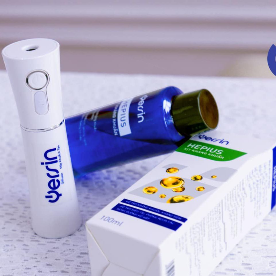 Xịt Mũi Kháng Khuẩn HEPIUS và Máy Khuếch Tán Dung Dịch YD-01 (Bộ) | BigBuy360 - bigbuy360.vn