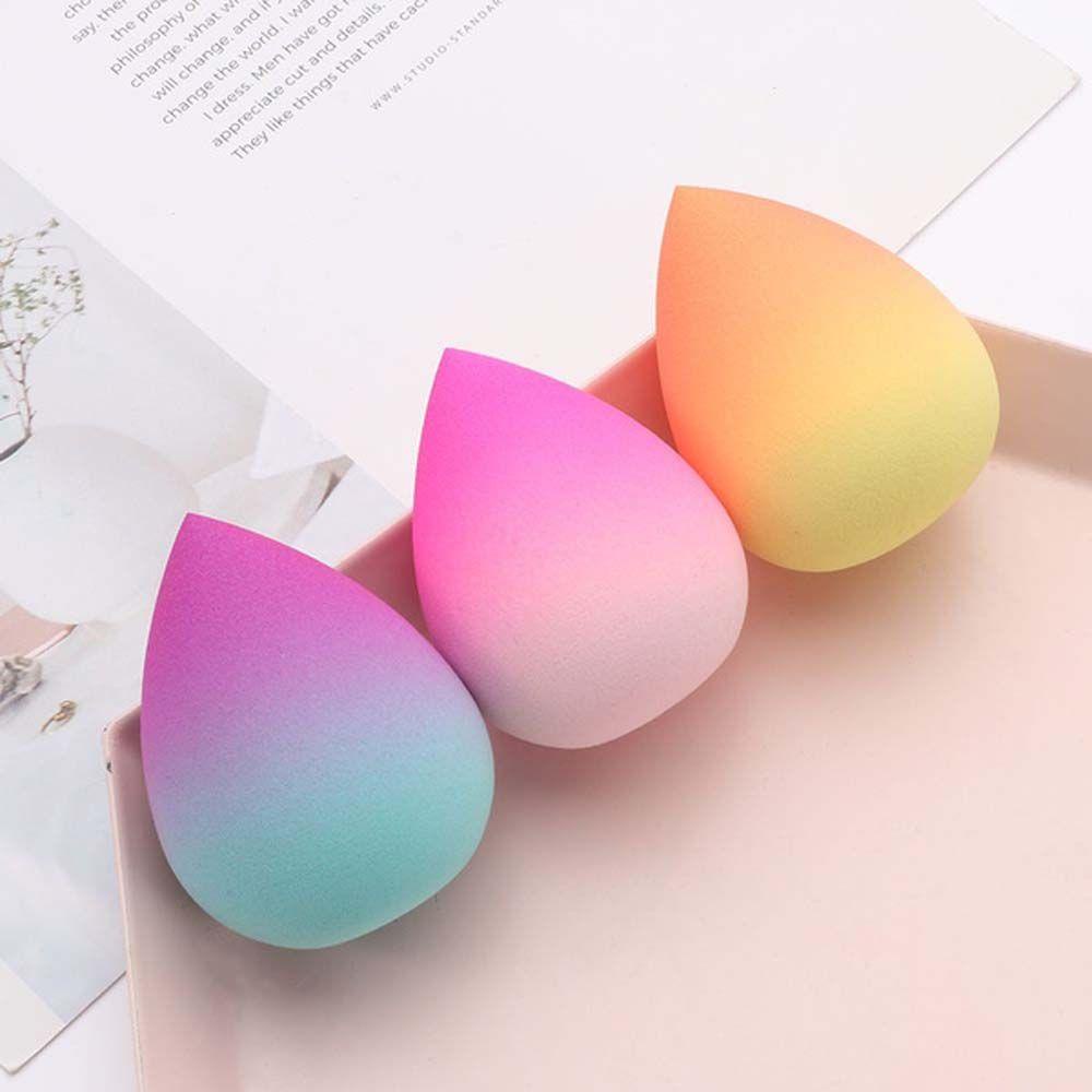 Mút Trang Điểm Hình Giọt Nước Màu Gradient Siêu Mềm