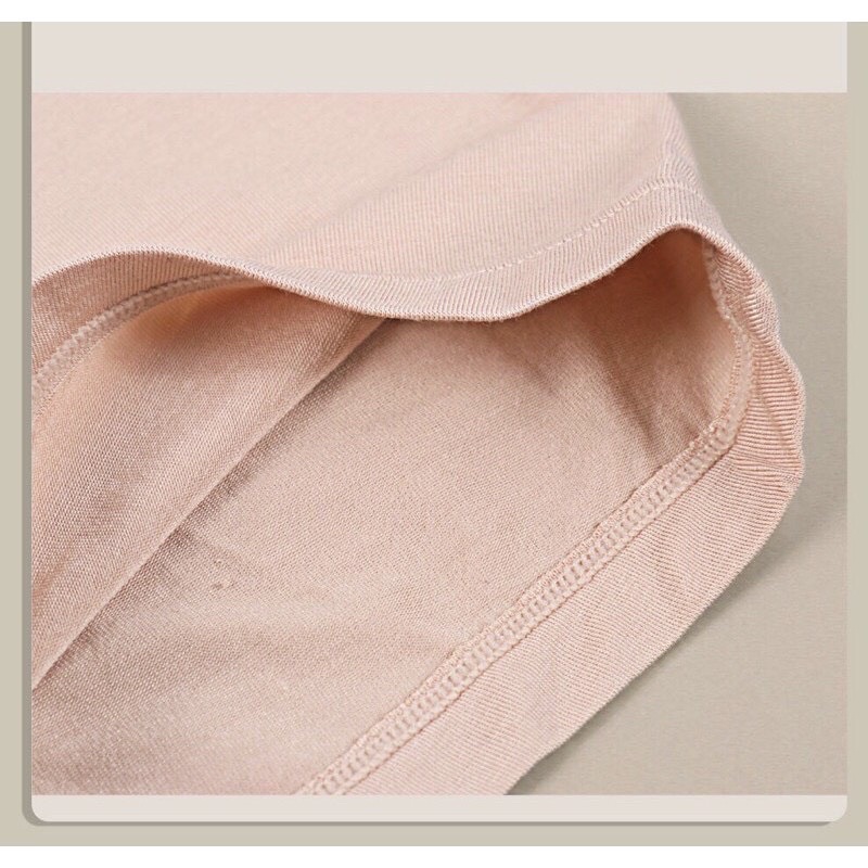 Quần mặc trong Váy Bà Bầu cạp chéo hàng Quảng Châu ,chất cotton mềm mịn,không bai ,không xù,có size theo từng thai kì