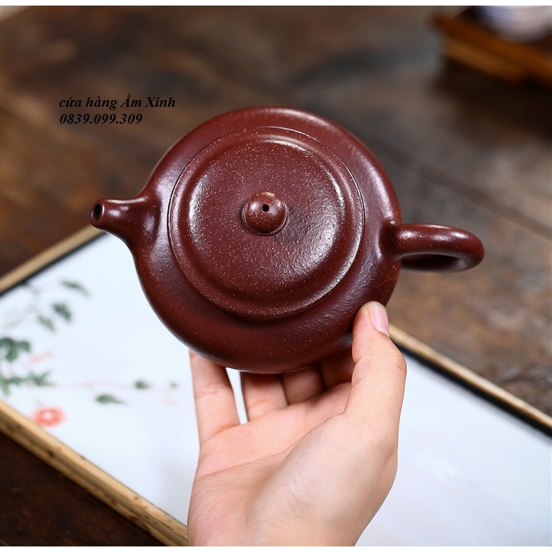 Ấm Tử Sa Nghi Hưng Biển Phúc 300 ml