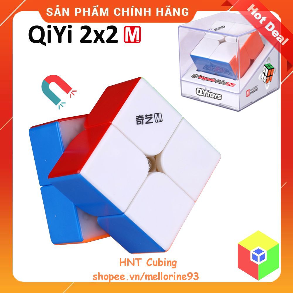 Rubik QiYi MS 2x2 - Khối Lập Phương 2 Tầng (Có Sẵn Nam Châm)