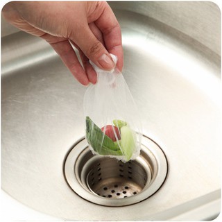 30 Pcs Kitchen Sink Garbage Filter Bag Sewer anti - clogging Residual Filter Bag