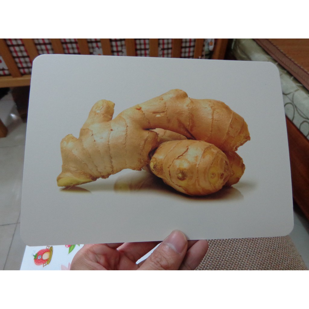 Flashcard Dạy Trẻ Theo Phương Pháp Glenn Doman - Rau Củ Quả