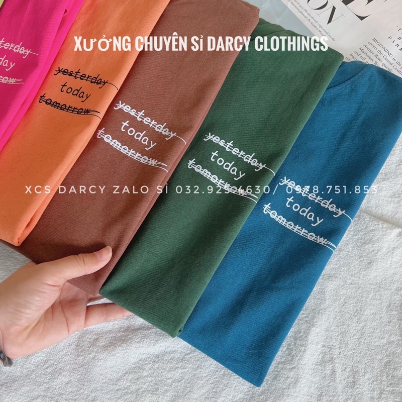 áo thun 3158 ✨ FREESHIP ✨ mẫu yesterday basic áo thun cotton nam nữ