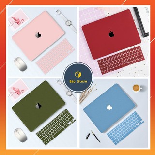 [ TẶNG MIẾNG DÁN MÀN HÌNH VÀ NÚT CHỐNG BỤI ] Ốp MacBook & Phủ Phím MacBook Nhiều Màu Sắc Full Đời Máy