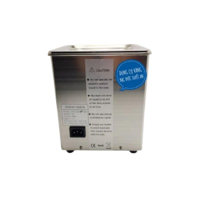 Máy làm sạch nữ trang 1.8L KIM HOÀN