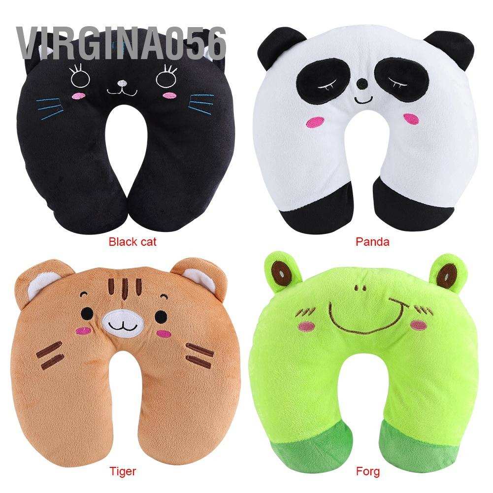 Gối đệm cổ bằng cotton hình chữ U mềm mại để đi du lịch ngôi xe hơi