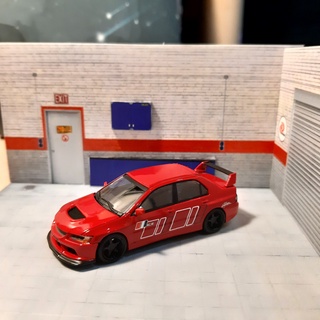 Diorama 1/64 - Small Garare - xưởng nhà kho nhỏ