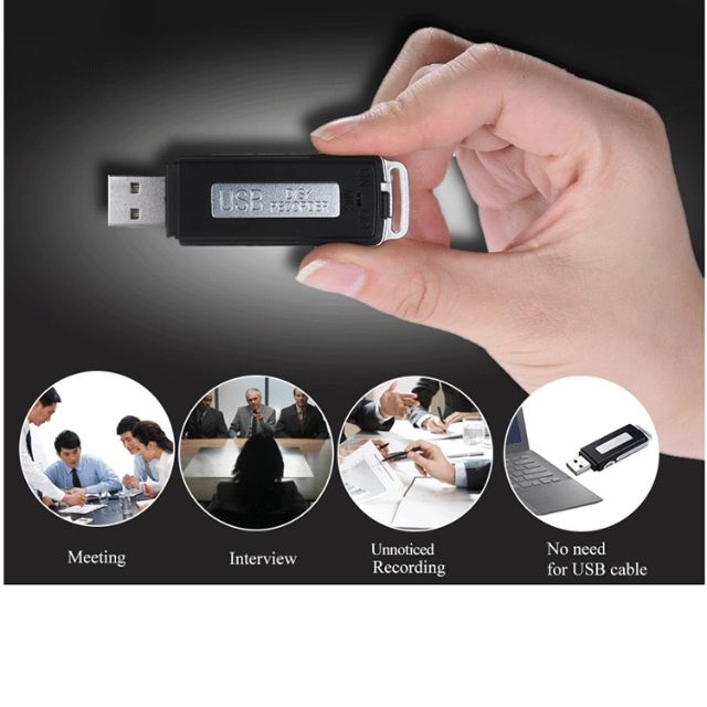 Usb ghi âm mini 8gb
