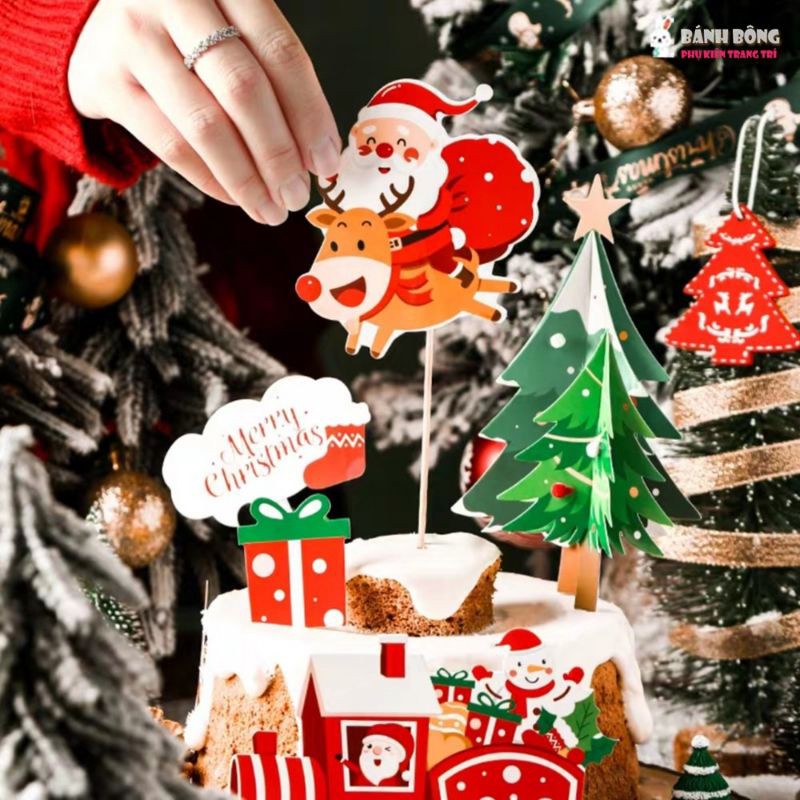 Cắm Trang Trí Noel Giáng Sinh