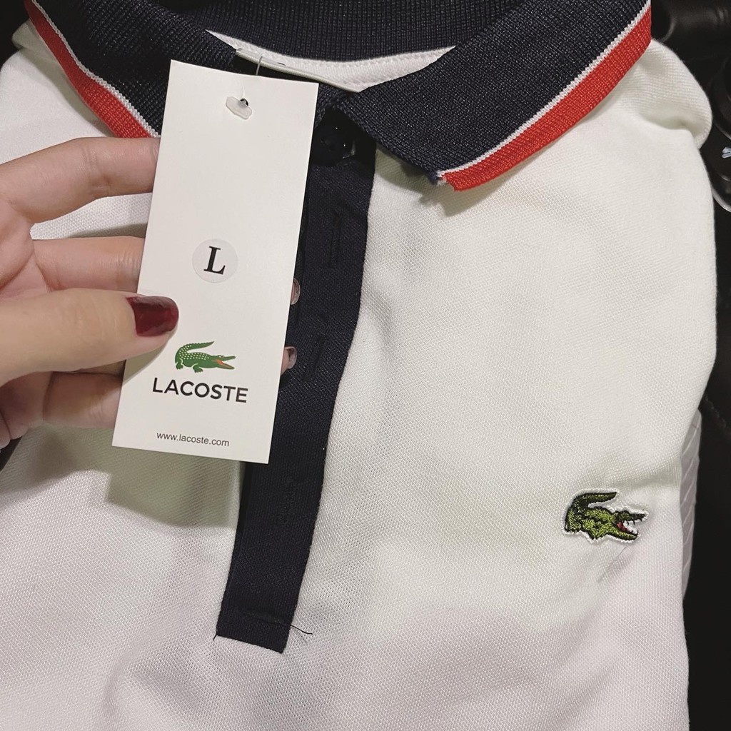 [Mã WASKT410K giảm 10K đơn 50K] ÁO THUN TRẮNG POLO CỔ PHA KẺ ( ảnh thật + video ) | BigBuy360 - bigbuy360.vn