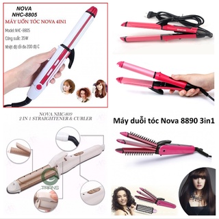 [5❤️][FREESHIP] MÁY UỐN, DUỖI, KẸP TÓC NOVA NHC-809, 2009, 8890 (3IN1), 8805 (4IN1) ĐA NĂNG [HCM]