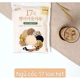 Bột ngũ cốc Hàn Quốc, ngũ cốc giảm cân, Túi zip 500gr