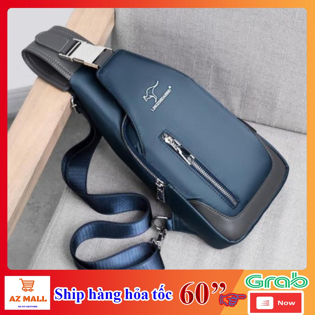 Túi đeo chéo nam Unisex phong cách Hàn Quốc, Vải canvas chống nước, Chống bám bụi - Túi chéo nam TC57 | BigBuy360 - bigbuy360.vn