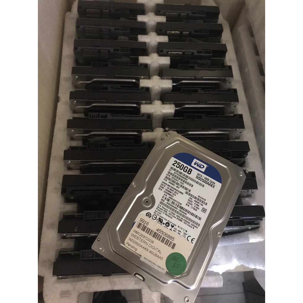 Ổ cứng PC  seagate/Western 250Gb/500Gb