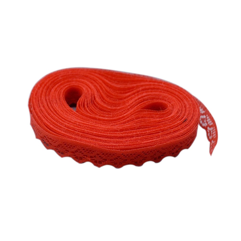 Cuộn dây ren 10 yard bản rộng 15mm trang trí đám cưới DIY