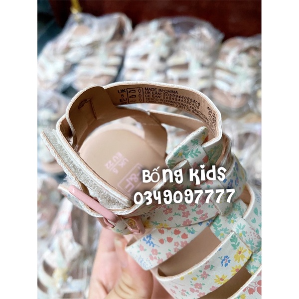 Sandal Bé Gái Chiến Binh Hoa Lá F&amp;F