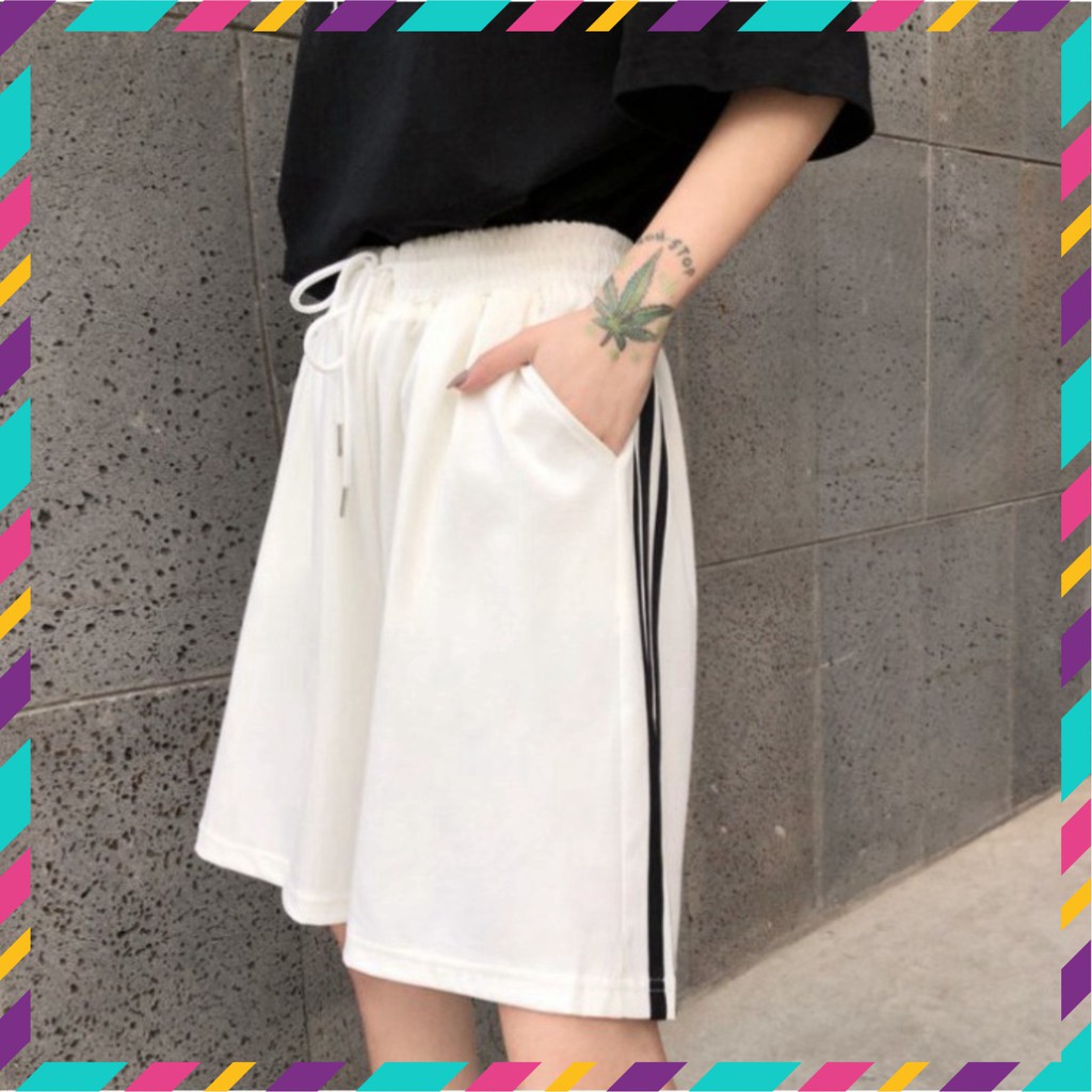 Quần SHORT thể thao 3 sọc Nam Nữ Ulzzang Unisex siêu hot | BigBuy360 - bigbuy360.vn