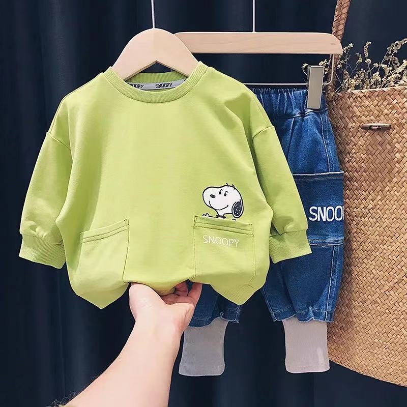 Áo Sweater chui đầu phong cách phương Tây cho bé