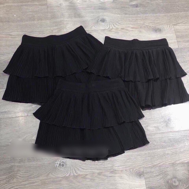Chân váy xếp ly nhuyễn hai tầng | BigBuy360 - bigbuy360.vn