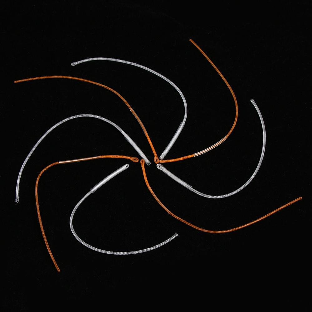 MUVAKO Set 10 Dây Bện Nối Mồi Câu Cá Siêu Bền Tiện Dụng