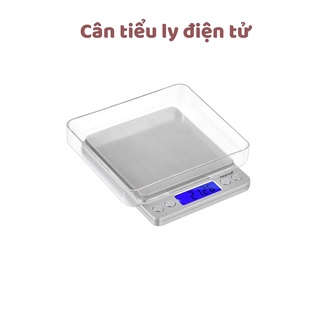 Cân tiểu ly điện tử cân trừ bì i3000-i2000 cân trà , bột, hoa quả...