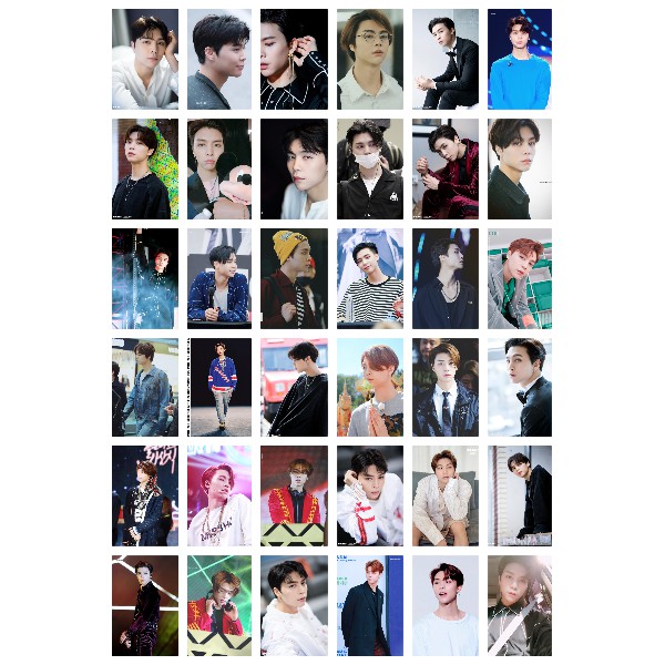 Lomo card 81 ảnh thành viên NCT - NCT127 - JOHNNY