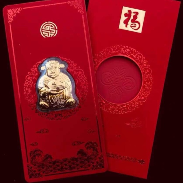 Bao lì xì thần tài may mắn và tài lộc