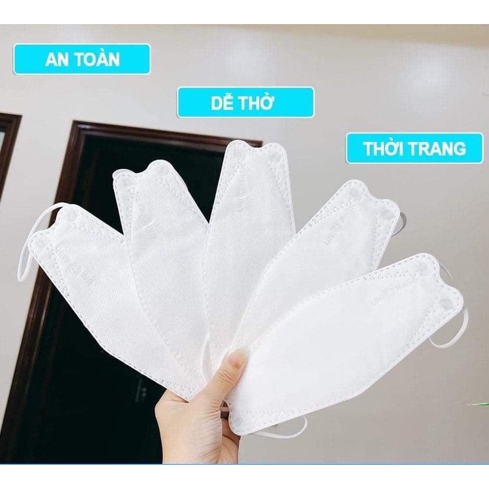 Khẩu trang 4 Lớp KF94 UNI MASK Chống Bụi Mịn Và Kháng Khuẩn Hàng Cao Cấp Hàn Quốc