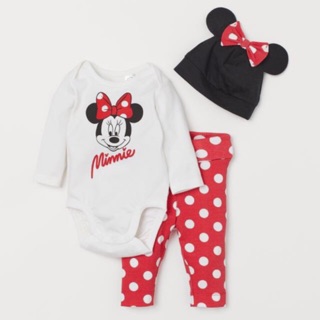 Set 3 chi tiết Hm Minnie bé gái xuất dư