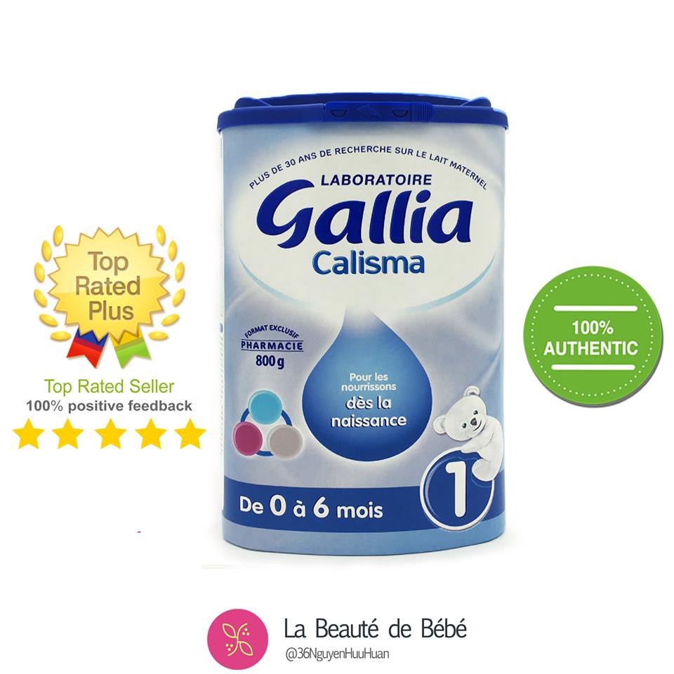 Sữa Gallia Calisma Pháp số 1 hộp 800g [HSD 1 năm kể từ ngày sản xuất]