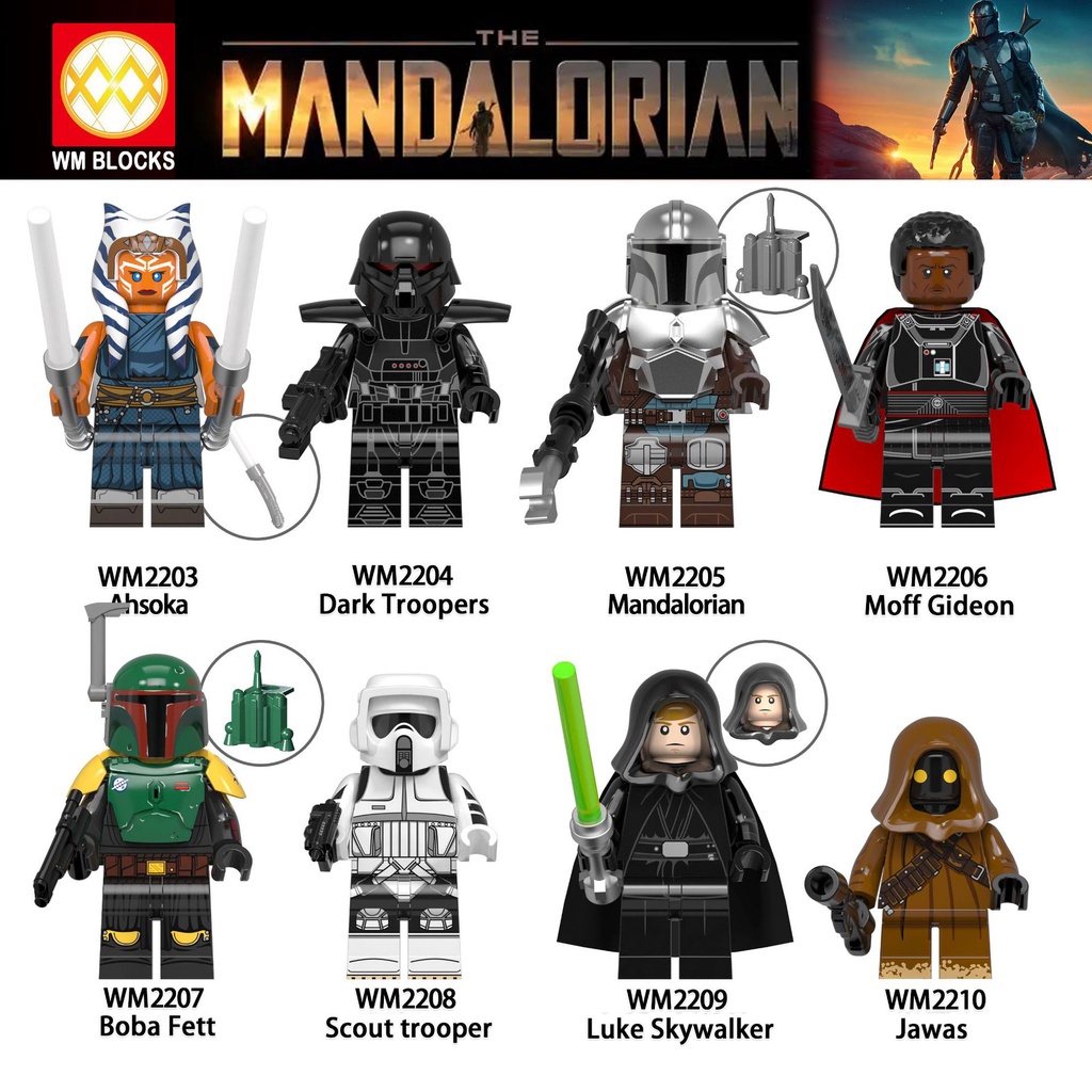 Mô Hình Nhân Vật Phim Star Wars Sith Muff Gideon Scout Troopers Jawa Mini WM6121