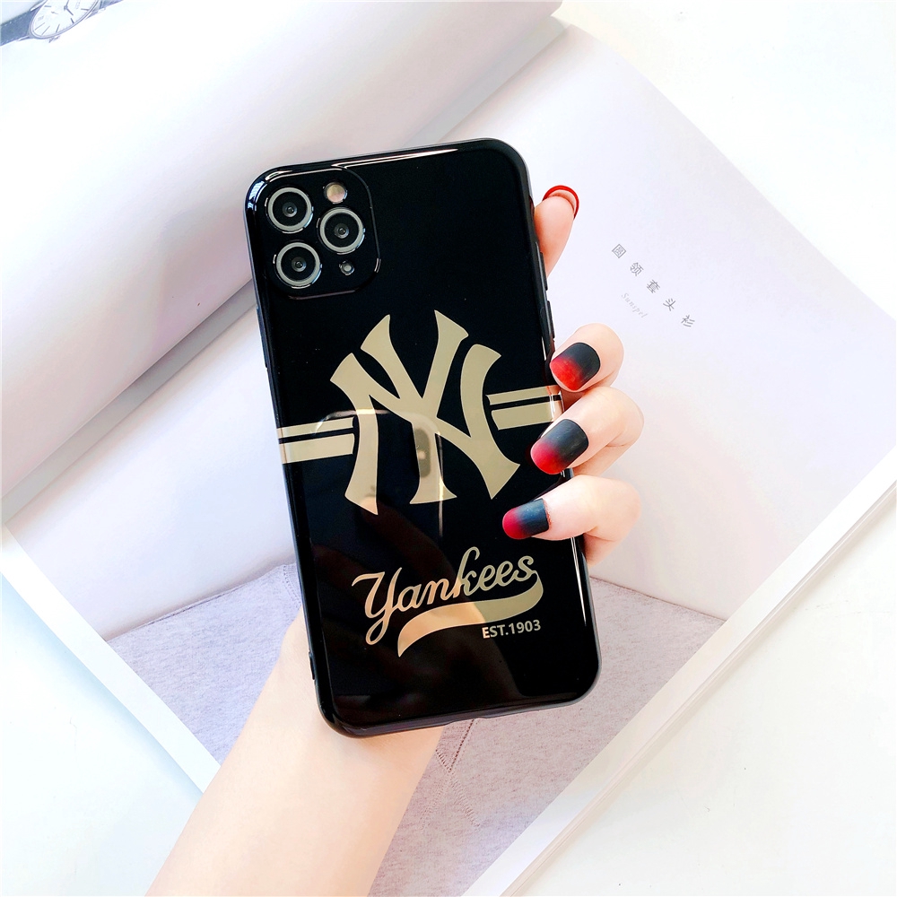 Ốp Điện Thoại Imd Họa Tiết New York Màu Đồng Thời Trang Cho Iphone 11 Pro Max Xr X Xs Max Se2020 8 7 Plus