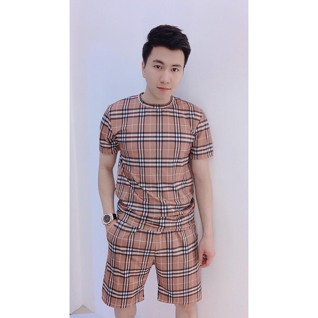 Bộ Quần Áo Cộc Tay Chất Cotton Dày Dặn Họa Tiết Cực Đẹp, Đồ Bộ Mặc Hè Siêu Mềm Siêu Mát - AF4