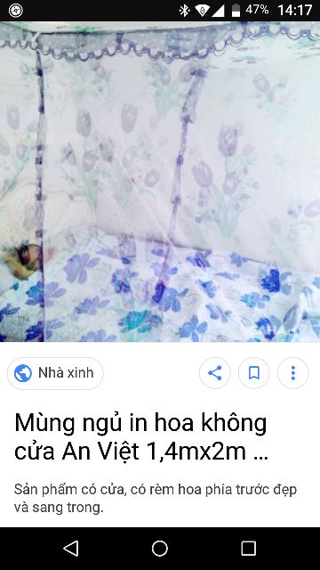 Mùng Thái ko cửa 1m6,1m8x2