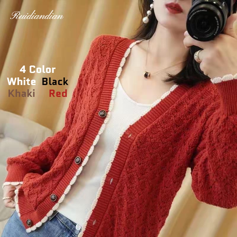 Áo Khoác Cardigan Màu Trơn Dáng Rộng Mỏng Cỡ Lớn Thời Trang Xuân Hè Cho Nữ