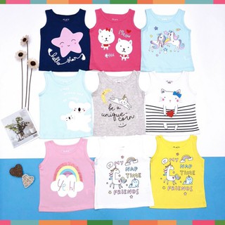 Aó Ba Lỗ Bé Gái, Size 1-5, Hàng Made In Vn, Chất Cotton Xuất Dư Đẹp, Nhiều Màu Sắc Xinh Yêu Cho Bé Lựa Chọn