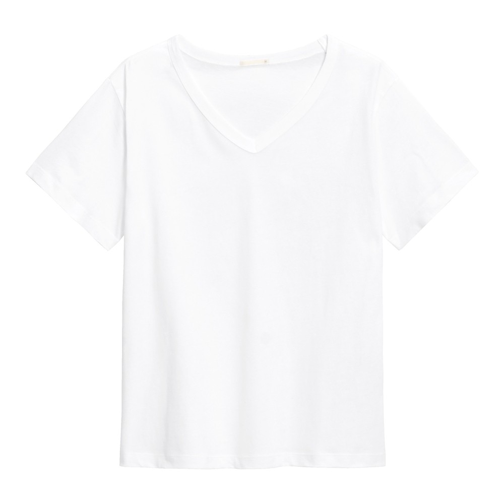 Áo Thun Cotton Nữ GU Color Tee V-Neck Chính Hãng 100% - GU Shop